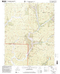 Loggers Lake Missouri Historical topographic map, 1:24000 scale, 7.5 X 7.5 Minute, Year 1999