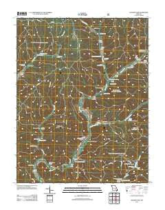 Loggers Lake Missouri Historical topographic map, 1:24000 scale, 7.5 X 7.5 Minute, Year 2012