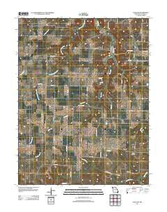 Lone Elm Missouri Historical topographic map, 1:24000 scale, 7.5 X 7.5 Minute, Year 2011