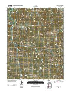 Lonedell Missouri Historical topographic map, 1:24000 scale, 7.5 X 7.5 Minute, Year 2012