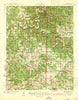 Long Lane Missouri Historical topographic map, 1:62500 scale, 15 X 15 Minute, Year 1942