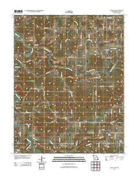 Long Lane Missouri Historical topographic map, 1:24000 scale, 7.5 X 7.5 Minute, Year 2011