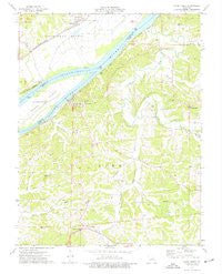 Loose Creek Missouri Historical topographic map, 1:24000 scale, 7.5 X 7.5 Minute, Year 1975