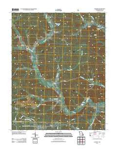 Lowndes Missouri Historical topographic map, 1:24000 scale, 7.5 X 7.5 Minute, Year 2011