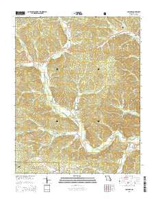 Lowndes Missouri Current topographic map, 1:24000 scale, 7.5 X 7.5 Minute, Year 2015