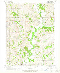 Lucerne Missouri Historical topographic map, 1:24000 scale, 7.5 X 7.5 Minute, Year 1964