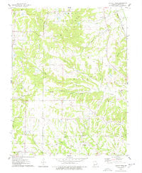Luckett Ridge Missouri Historical topographic map, 1:24000 scale, 7.5 X 7.5 Minute, Year 1975