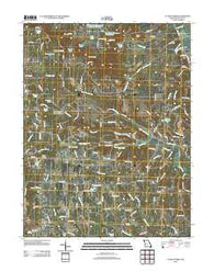 Luckett Ridge Missouri Historical topographic map, 1:24000 scale, 7.5 X 7.5 Minute, Year 2011