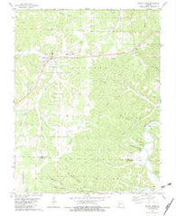 Macks Creek Missouri Historical topographic map, 1:24000 scale, 7.5 X 7.5 Minute, Year 1982