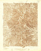 Macks Creek Missouri Historical topographic map, 1:48000 scale, 15 X 15 Minute, Year 1934