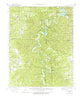 Macks Creek Missouri Historical topographic map, 1:62500 scale, 15 X 15 Minute, Year 1934