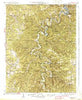 Macks Creek Missouri Historical topographic map, 1:62500 scale, 15 X 15 Minute, Year 1939