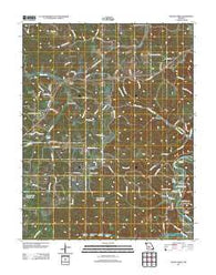 Macks Creek Missouri Historical topographic map, 1:24000 scale, 7.5 X 7.5 Minute, Year 2011