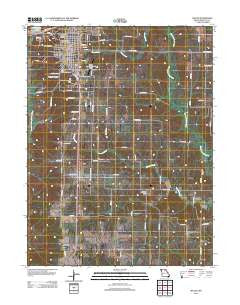 Macon Missouri Historical topographic map, 1:24000 scale, 7.5 X 7.5 Minute, Year 2012