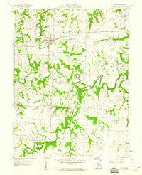Madison Missouri Historical topographic map, 1:24000 scale, 7.5 X 7.5 Minute, Year 1959