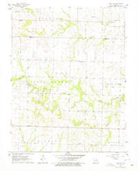 Main City Missouri Historical topographic map, 1:24000 scale, 7.5 X 7.5 Minute, Year 1961