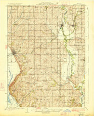 Maitland Missouri Historical topographic map, 1:62500 scale, 15 X 15 Minute, Year 1926