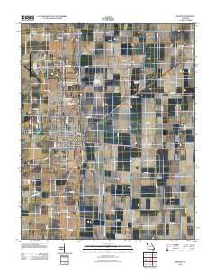 Malden Missouri Historical topographic map, 1:24000 scale, 7.5 X 7.5 Minute, Year 2012
