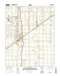 Malden Missouri Current topographic map, 1:24000 scale, 7.5 X 7.5 Minute, Year 2015