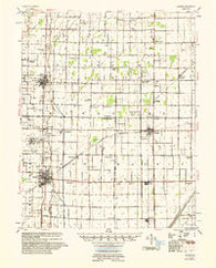 Malden Missouri Historical topographic map, 1:62500 scale, 15 X 15 Minute, Year 1956