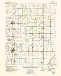 Malden Missouri Historical topographic map, 1:62500 scale, 15 X 15 Minute, Year 1956