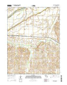 Malta Bend Missouri Current topographic map, 1:24000 scale, 7.5 X 7.5 Minute, Year 2015