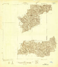Manes Missouri Historical topographic map, 1:48000 scale, 15 X 15 Minute, Year 1931