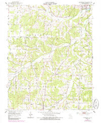 Mansfield NE Missouri Historical topographic map, 1:24000 scale, 7.5 X 7.5 Minute, Year 1951