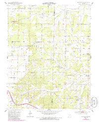 Mansfield NW Missouri Historical topographic map, 1:24000 scale, 7.5 X 7.5 Minute, Year 1985