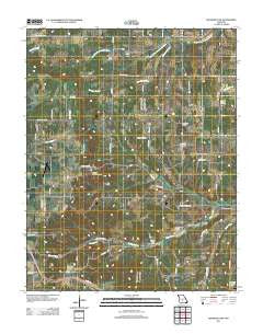 Mansfield NW Missouri Historical topographic map, 1:24000 scale, 7.5 X 7.5 Minute, Year 2011