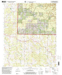 Many Springs Missouri Historical topographic map, 1:24000 scale, 7.5 X 7.5 Minute, Year 1997