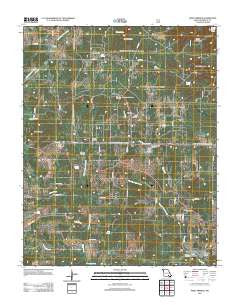Many Springs Missouri Historical topographic map, 1:24000 scale, 7.5 X 7.5 Minute, Year 2011