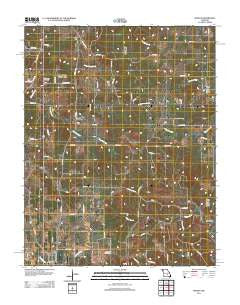 Maples Missouri Historical topographic map, 1:24000 scale, 7.5 X 7.5 Minute, Year 2011