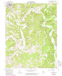 Maramec Spring Missouri Historical topographic map, 1:24000 scale, 7.5 X 7.5 Minute, Year 1963