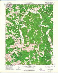 Maramec Spring Missouri Historical topographic map, 1:24000 scale, 7.5 X 7.5 Minute, Year 1963