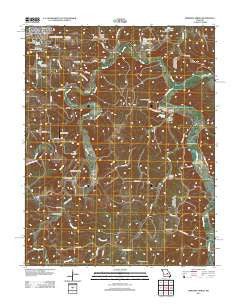 Maramec Spring Missouri Historical topographic map, 1:24000 scale, 7.5 X 7.5 Minute, Year 2012