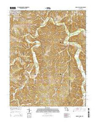 Maramec Spring Missouri Current topographic map, 1:24000 scale, 7.5 X 7.5 Minute, Year 2015