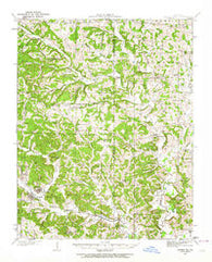 Marble Hill Missouri Historical topographic map, 1:62500 scale, 15 X 15 Minute, Year 1933