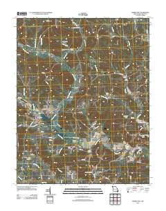 Marble Hill Missouri Historical topographic map, 1:24000 scale, 7.5 X 7.5 Minute, Year 2012