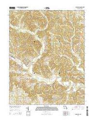 Marble Hill Missouri Current topographic map, 1:24000 scale, 7.5 X 7.5 Minute, Year 2015