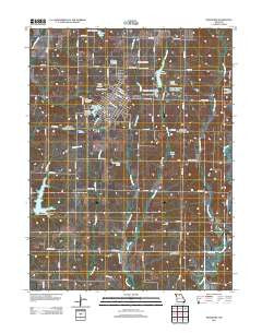 Marceline Missouri Historical topographic map, 1:24000 scale, 7.5 X 7.5 Minute, Year 2012