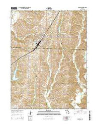 Marceline Missouri Current topographic map, 1:24000 scale, 7.5 X 7.5 Minute, Year 2014