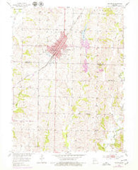 Marceline Missouri Historical topographic map, 1:24000 scale, 7.5 X 7.5 Minute, Year 1953
