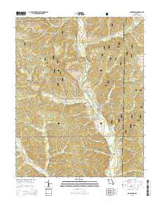 Marquand Missouri Current topographic map, 1:24000 scale, 7.5 X 7.5 Minute, Year 2015