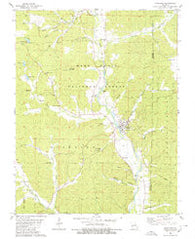Marquand Missouri Historical topographic map, 1:24000 scale, 7.5 X 7.5 Minute, Year 1980