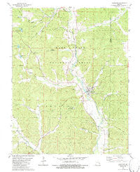 Marquand Missouri Historical topographic map, 1:24000 scale, 7.5 X 7.5 Minute, Year 1980