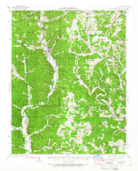 Marquand Missouri Historical topographic map, 1:62500 scale, 15 X 15 Minute, Year 1933