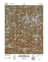 Marshfield Missouri Historical topographic map, 1:24000 scale, 7.5 X 7.5 Minute, Year 2011