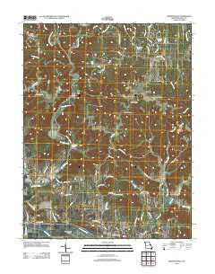 Marthasville Missouri Historical topographic map, 1:24000 scale, 7.5 X 7.5 Minute, Year 2012