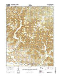 Marthasville Missouri Current topographic map, 1:24000 scale, 7.5 X 7.5 Minute, Year 2015
